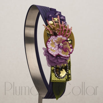 Cintura Accessorio Pluma y Collar 7093
